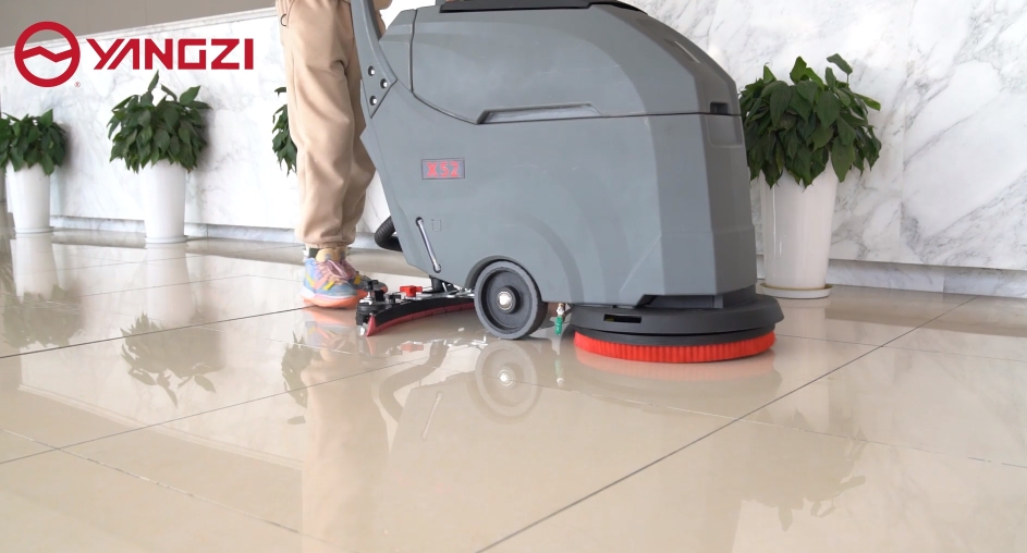 工廠用手推式洗地機好不好